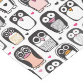 illustratie pinguïn achtergrond korte tafelloper (Hoek)