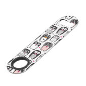 illustratie pinguïn achtergrond speed flessenopener (Achterkant Gekanteld)