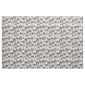 illustratie pinguïn achtergrond stof (Fat Quarter)