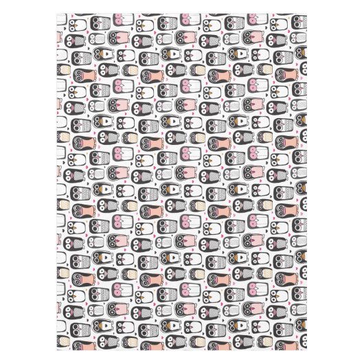 illustratie pinguïn achtergrond tafelkleed (Voorkant)