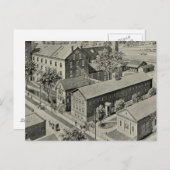 Illustratie Plainville Connecticut Briefkaart (Voorkant / Achterkant)