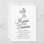 Illustratie Plant van het gebeden Grieks huwelijk Kaart (Voorkant)