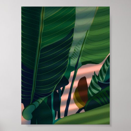 Illustratie planten poster (Voorkant)