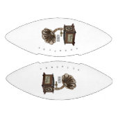 illustratie Platenspeler cartoon American Football (Panelen)