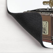 illustratie Platenspeler cartoon Muismat (Hoek)