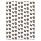 illustratie Platenspeler cartoon Tafelkleed (Voorkant)