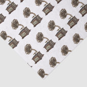 illustratie Platenspeler cartoon Tissuepapier (Detail)