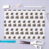 illustratie Platenspeler cartoon Tissuepapier (Craft)