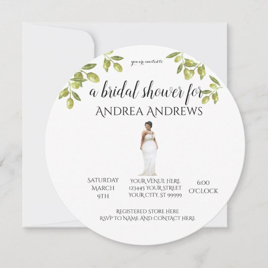 Illustratie plus zwart-witformaat Vrijgezellenfees Kaart (Voorkant)