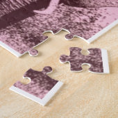 Illustratie pop Art Elephant Retro Legpuzzel (Zijkant)