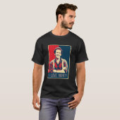 Illustratie Pop Art I Love Monty Don TV Presenter T-shirt (Voorkant volledig)