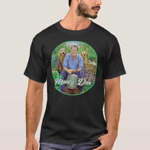 Illustratie Pop Art Monty Don TV Presenter Garden T-shirt
