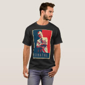 Illustratie Pop Art Sinatra   T-shirt (Voorkant volledig)