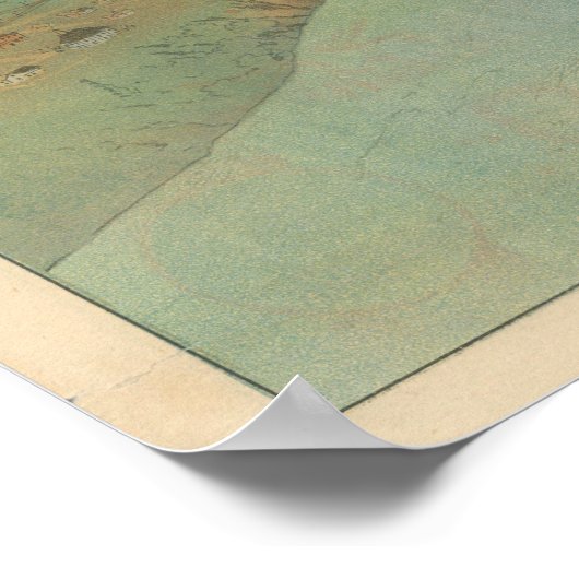  illustratie Portland Poster (Hoek)