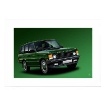 Illustratie Poster Rover Vogue