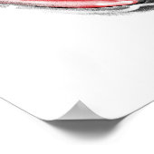 Illustratie Poster Stemming graffiti (Hoek)