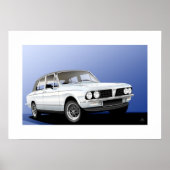 Illustratie Poster Triumph Dolomite Sprint (Voorkant)