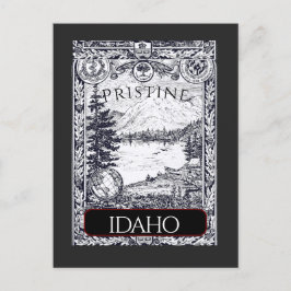 illustratie Pristine Idaho Briefkaart