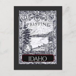 illustratie Pristine Idaho Briefkaart