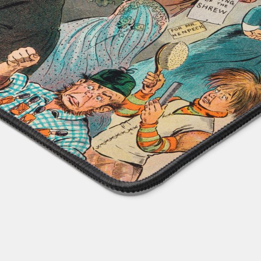  illustratie Puck's Christmas Tree, 1902 Bureaumat (Hoek)