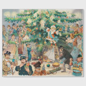 illustratie Puck's Christmas Tree, 1902 Cadeaupapier (Vlak)