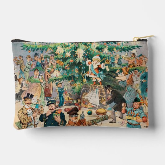  illustratie Puck's Christmas Tree, 1902 Etui (Achterkant)