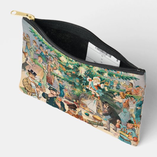  illustratie Puck's Christmas Tree, 1902 Etui (Open)