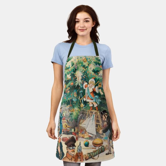 illustratie Puck's Christmas Tree, 1902 Schort (Gedragen)