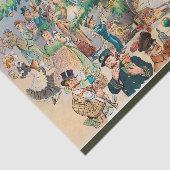  illustratie Puck's Christmas Tree, 1902 Tissuepapier (Detail)