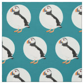 Illustratie Puffin Bird Stof (Swatch)