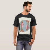 Illustratie regenboogforelvis t-shirt (Voorkant volledig)