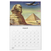  illustratie Reis en vervoer Kalender (Mar 2027)