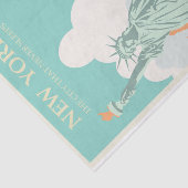 Illustratie Reizen New York Tissuepapier (Detail)