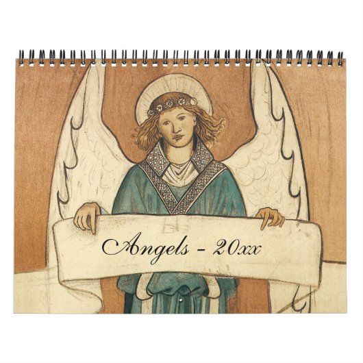  illustratie Religieuze Angels, Religieus Kalender (Hoes)