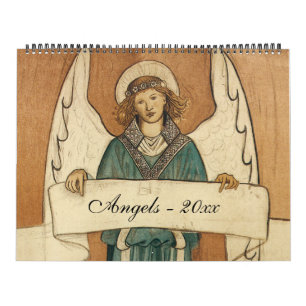 illustratie Religieuze Angels, Religieus Kalender