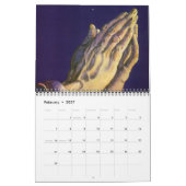 illustratie Religieuze, Christelijke religie Kalender (Feb 2027)