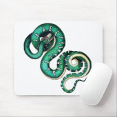  illustratie reptiel slang muismat (Met muis)