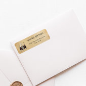  illustratie Retro Retro Retro Adres Etiket