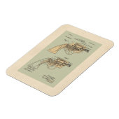 Illustratie  revolver-patenten magneet (Linkerzijde)