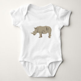 Illustratie Rhinoceros Rhino Romper