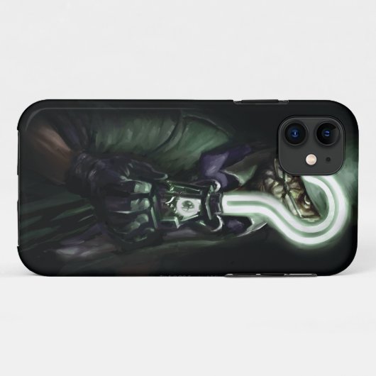 Illustratie Riddler Case-Mate iPhone Case (Achterkant (horizontaal))