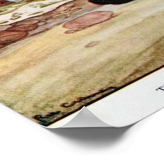  illustratie Rie Cramer Grimm's airy Tale Poster (Hoek)