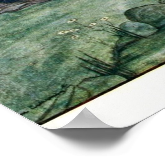 illustratie Rie Cramer Grimm's airy Tale Poster (Hoek)