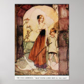 Illustratie Rie Cramer Sprookje van Grimm Poster (Voorkant)