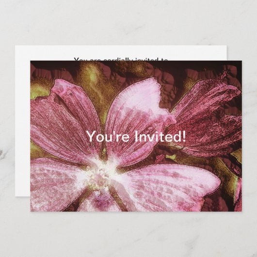 Illustratie rode ventilator kaart (Voorkant / Achterkant)