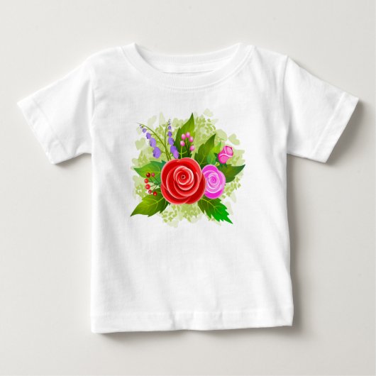 Illustratie roos bloemen (Voorkant)