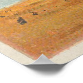 Illustratie  roze flamingo (1889) poster (Hoek)