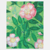 Illustratie roze vrij Roos Fleece Deken (Voorkant)