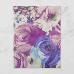 Illustratie  Rozen bloemen patroon bloemen Briefkaart