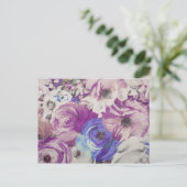 Illustratie Rozen bloemen patroon bloemen Briefkaart (Staand voorkant)